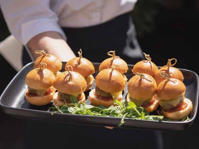 Mini Burgers for Corporate Catering