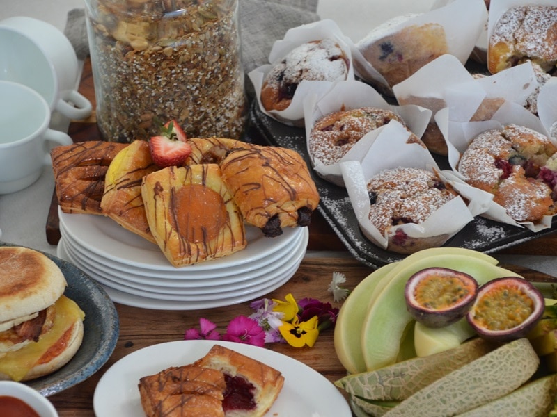 Breakfast spread breakfast catering options