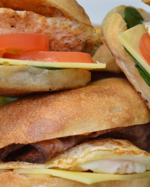 bagels for afternoon tea