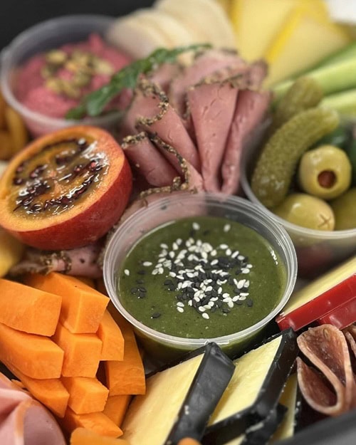 anitipasto platter for crew catering